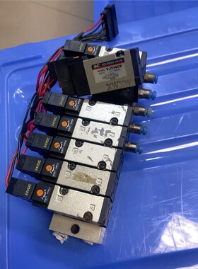 进口设备拆机电磁阀VJ5140Y 性能正常。DC24 V。实 备件/咨询