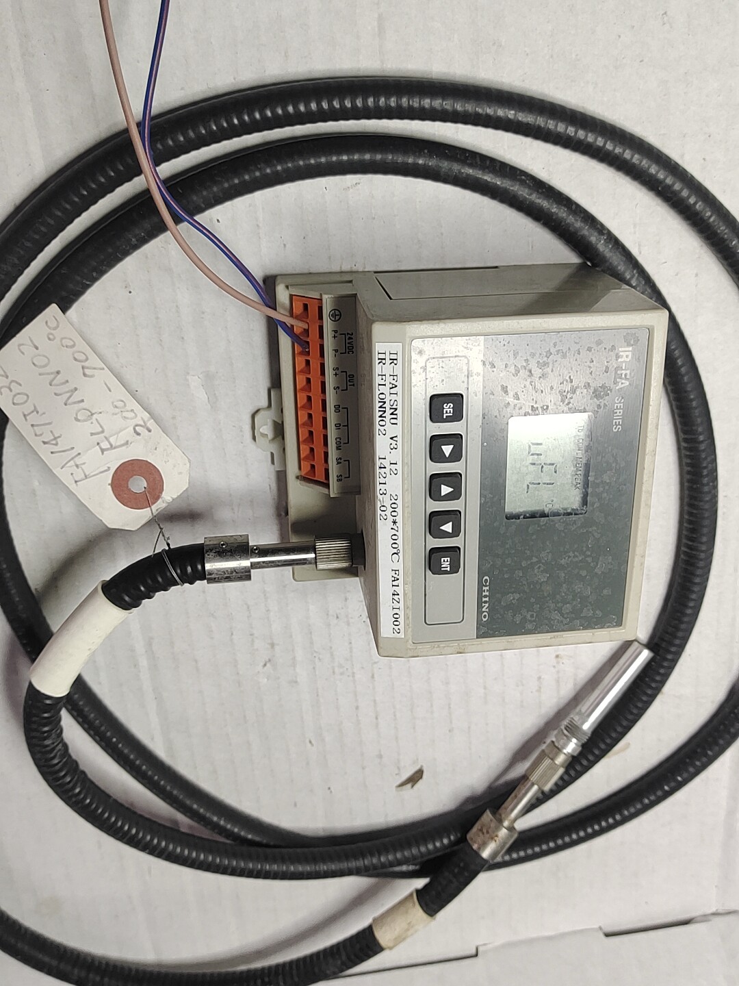 日本千野红外测温仪ir-faisnu,配光纤探头flonn0