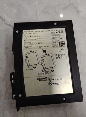 出这款Harting Electric品牌的工业交换机为黑色 维修/咨询