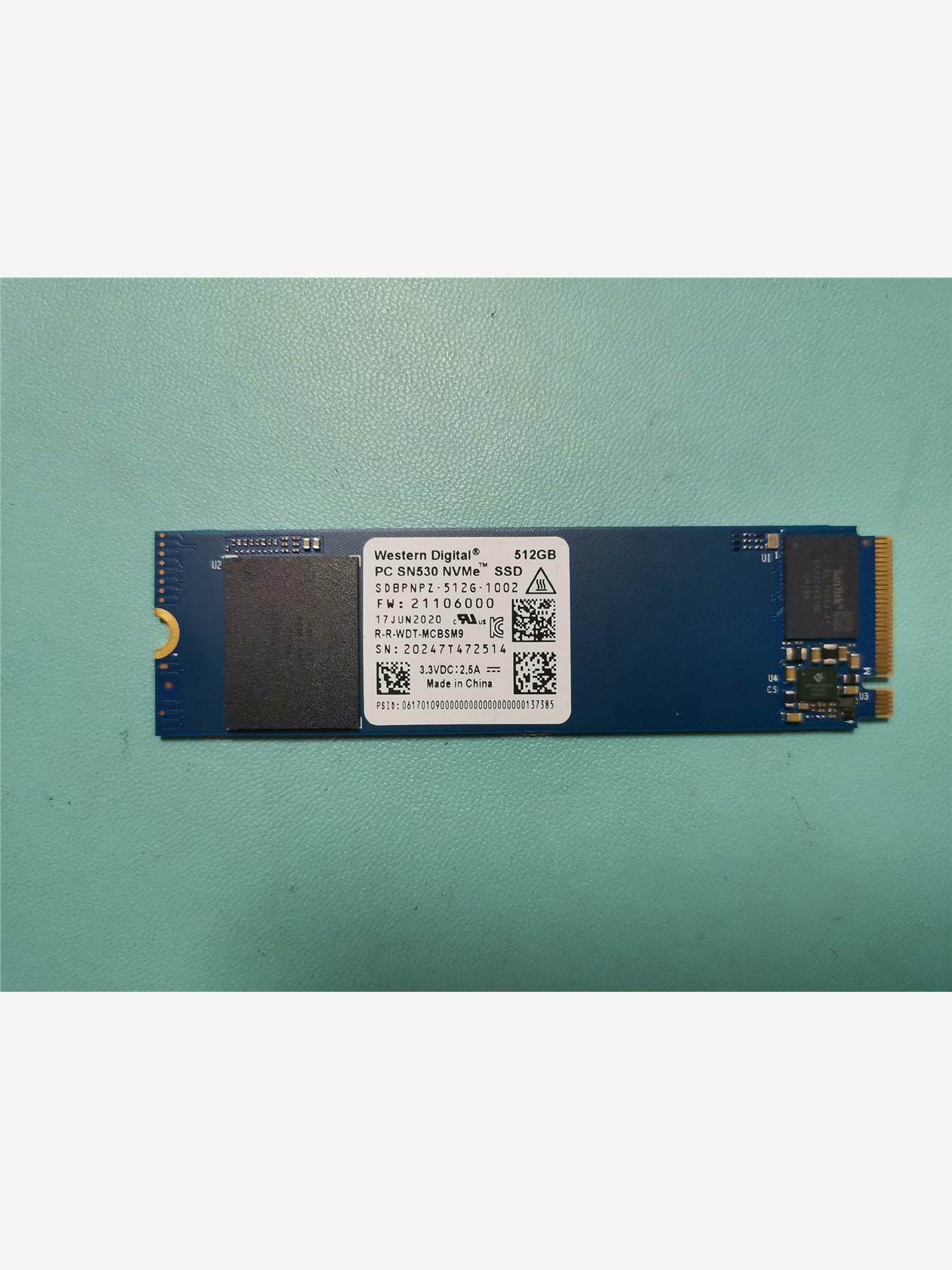 99新西数nvme蓝盘m.2固态硬盘512gb,sn530,议价议价