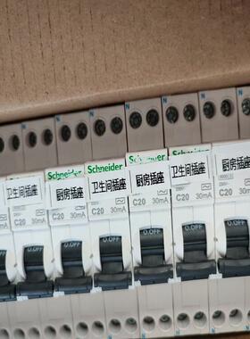 施耐德IDPNN漏电保护器1PN20A全新掉字 备件/咨询