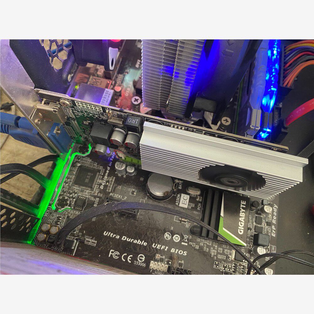 9成新GT710+1G刀卡半高显卡+，宏基显卡，+ 备件/咨询