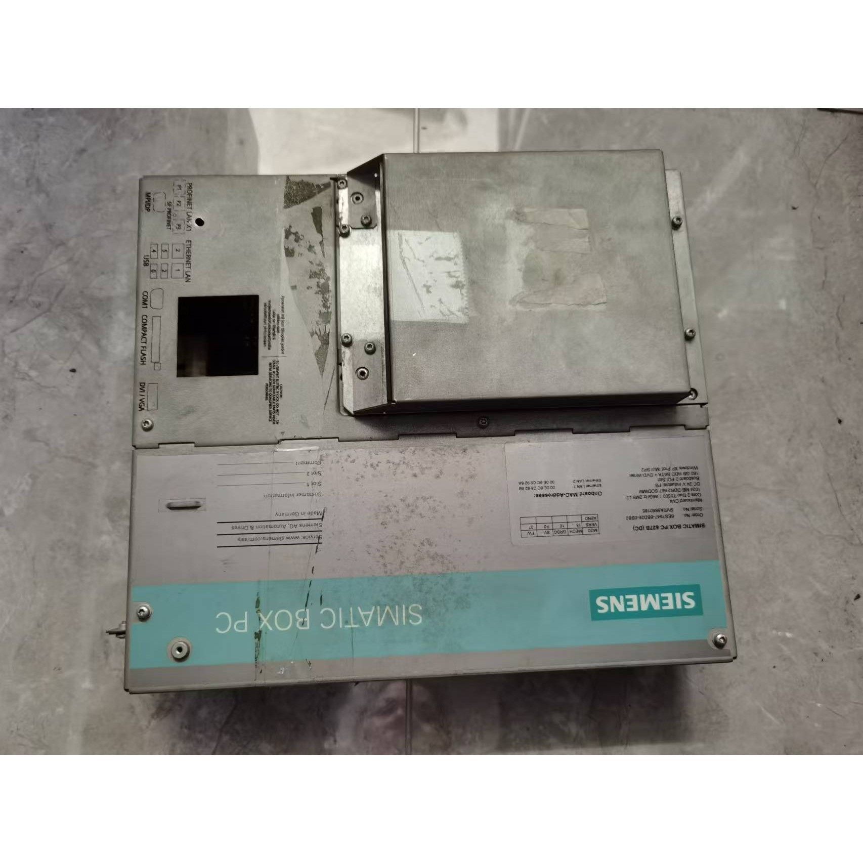 一台SIMATIC BOX PC 627B型号是6 备件/咨询