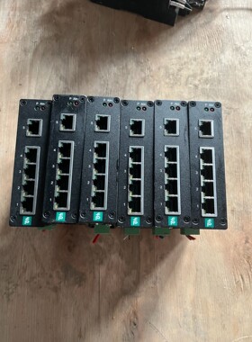 交换机ICRL-U-5RJ45-DIN-NT(6个)成色如图 备件/咨询