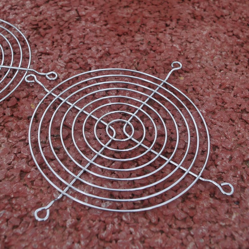 12cm风扇防护网金属风扇网罩 电脑风扇防护罩  散热风机网罩