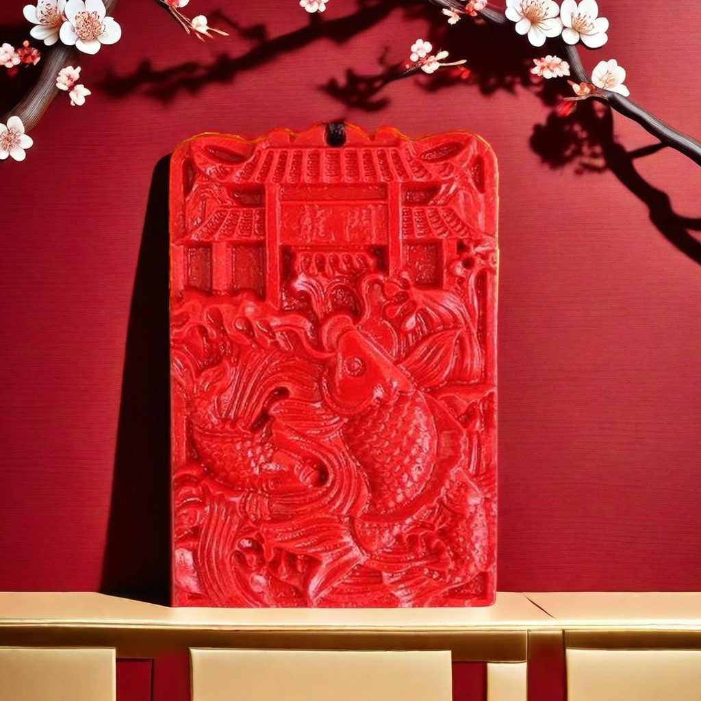 朱砂鱼跃龙门吊坠青少年项链鲤鱼跃龙门挂件中式红砂鲤鱼跳龙门,饰品/流行首饰/时尚饰品新,项坠/吊坠,淘宝优惠券,粉丝福利购,淘宝优惠卷