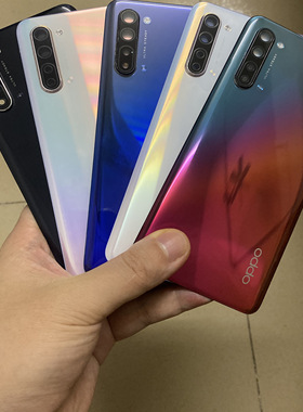 适用opporeno3二手原拆玻璃后盖reno3pro原装手机后壳电池盖机盖