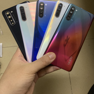 适用opporeno3二手原拆玻璃后盖reno3pro原装手机后壳电池盖机盖