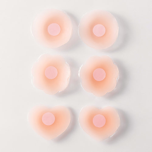 淡时光隐形透气防凸点圆形乳贴