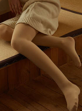 春秋款80D肉色天鹅绒丝袜女 灰色连裤袜中厚防勾丝薄款哑光打底袜