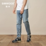 Мужская мужская мужская смесь Simwood [CT03 Комфортная форма конуса] Осенью Новая универсальная микробулеты баллийских джинсов