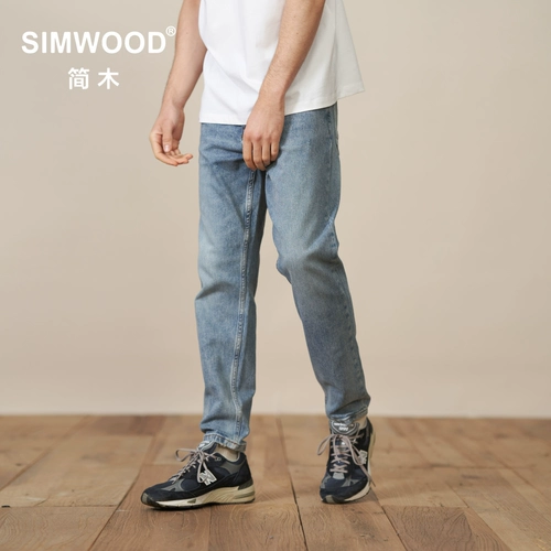 Мужская мужская мужская смесь Simwood [CT03 Комфортная форма конуса] Осенью Новая универсальная микробулеты баллийских джинсов