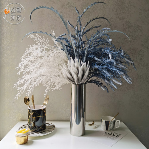 高级样板间轻奢仿真花艺花束软装