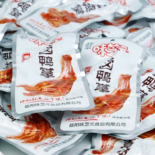 味芝元卤鸭掌湖南特产香辣休闲