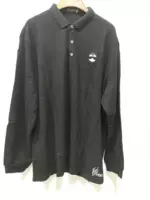 Mùa thu và mùa đông mới cộng với phân bón XL nam cotton kinh doanh bình thường áo sơ mi dài tay polo hạt quá khổ áo bông - Polo aso polo