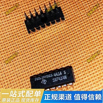 HD7414P SN7414N 全新原装现货 DIP14 现货 施密特触发器正品直拍