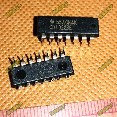 直插式 CD4023 CD4023BE CD4023BCN DIP-14 逻辑芯片IC 4023 全新