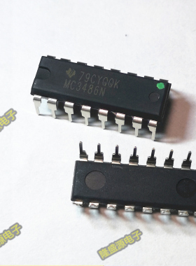 全新进口原装 MC3486N MC3486P 线路驱动器 DIP-16 MC14520BCP