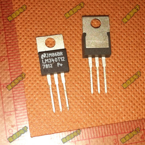 LM340T12 7812 LM7812CT 原装进口正品全新国半 TO-220可直拍