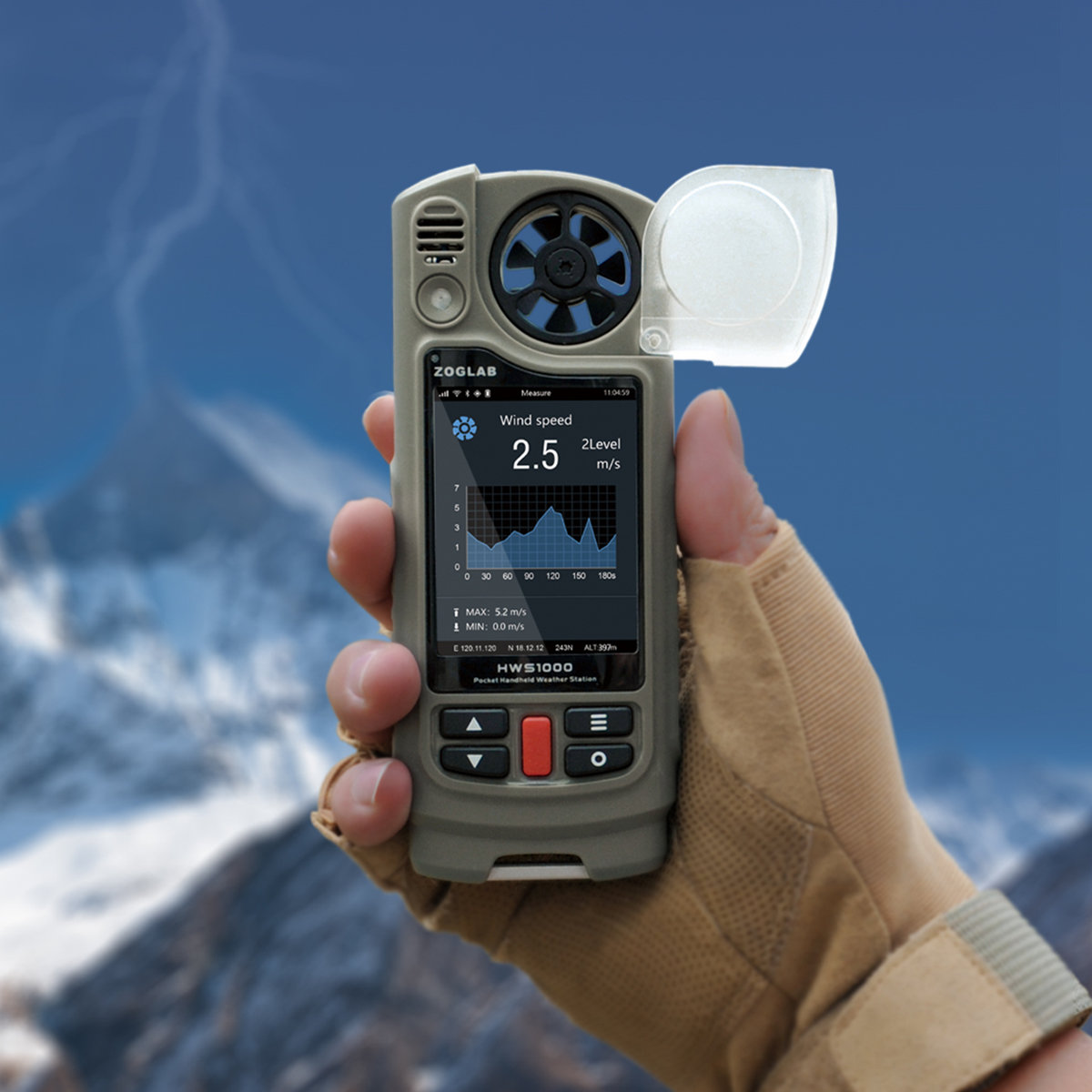 zoglab气象仪佐格手持气象仪
