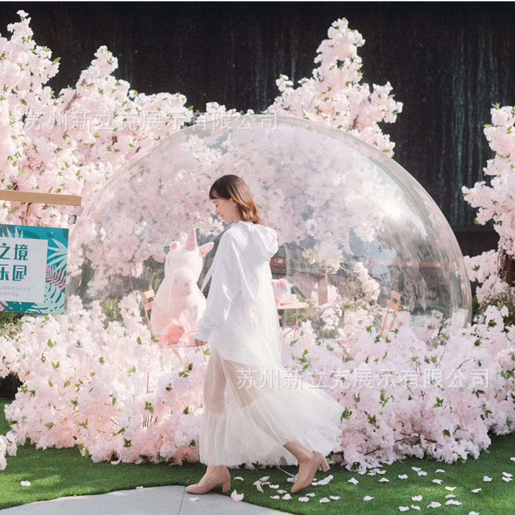 定制亚克力半球罩子透明罩子彩色半球罩水晶罩有机玻璃防尘罩灯罩