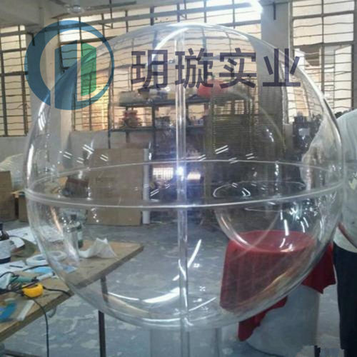 透明大圆球亚克力半球有机玻璃半圆罩透明亚克力罩子厂家制作