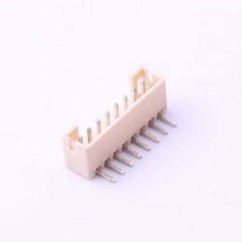 X2016WR-08-46SN 线对板/线对线连接器 1x8P 间距:2mm 弯插 弯插,