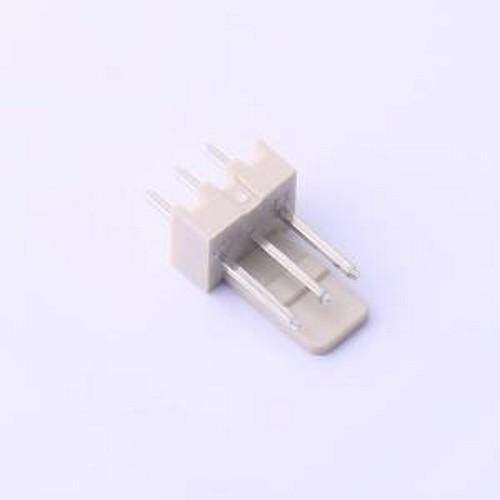 HC-2510-3A 线对板/线对线连接器 1x3P 间距:2.54mm 直插 插件,P=