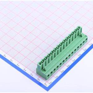 WJ2EDGK-5.08-14P 插拔式接线端子 5.08mm 1x14P 排数:1 每排P数: