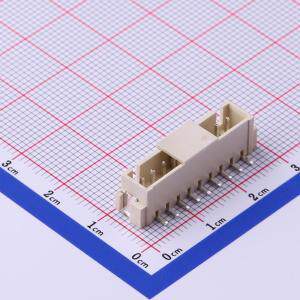 X8821WVS-09L-LPSN 线对板/线对线连接器 2.5mm 1x9P 立贴 XHS 带