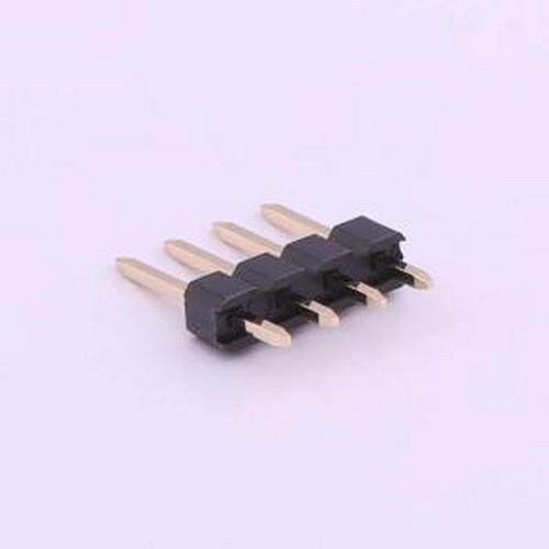 X6511WV-04H-C60D30 排针 间距:2.54mm 1x4P 直插 方针 插件,P=2.