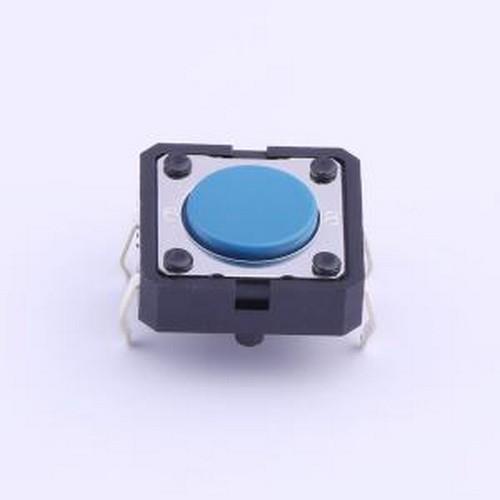 B3F-5000 轻触开关 12*12*4.3mm 直插 轻触开关 插件,12x12mm 原