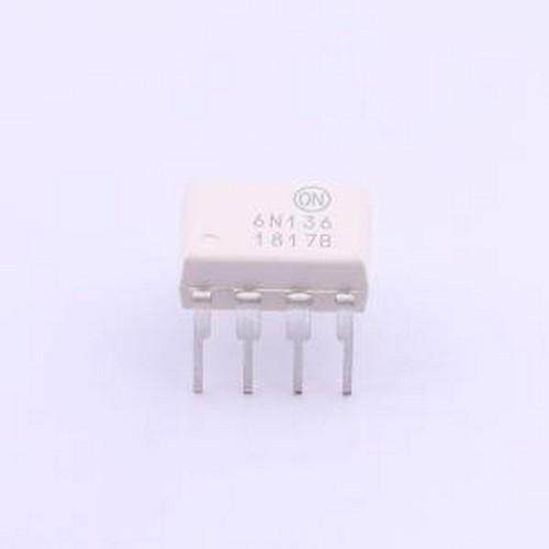 6N136M 光耦-逻辑输出 DC输入 1通道 隔离电压(rms):5000V DIP-8