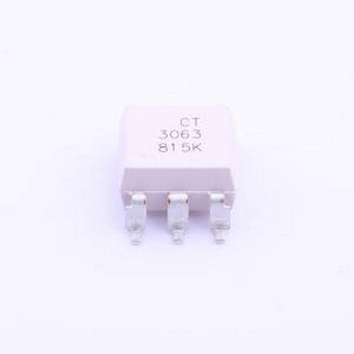 CT3063(S)(T1) 光耦-可控硅信号输出 双向可控硅 有过零电路 1通