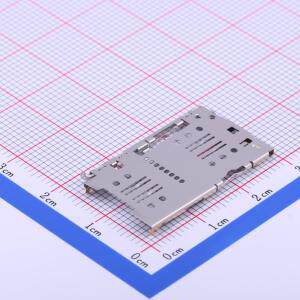 MCS-303-A1 SD卡连接器 拔插式 MicroSD卡(TF卡) 弹出器 MCS-303