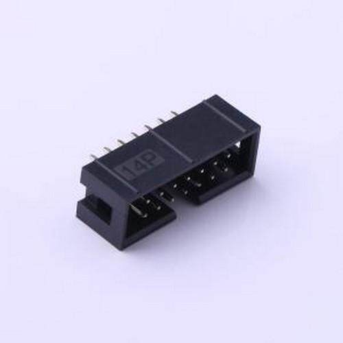 321014SG0ABK00A01 IDC连接器(牛角/简牛) 2.54mm 2x7P 排数:2 每