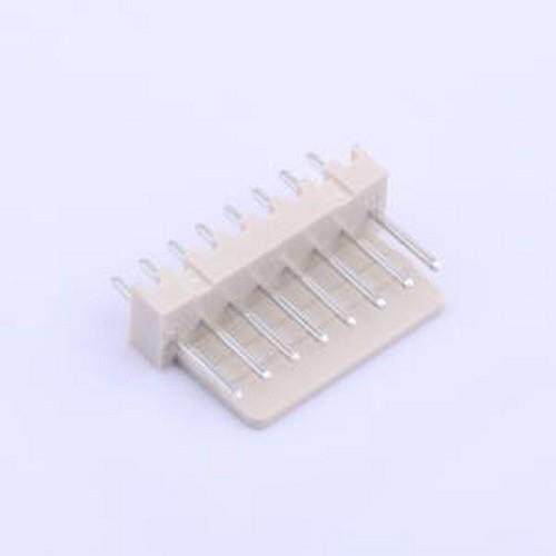 HC-2510-8A 线对板/线对线连接器 1x8P 间距:2.54mm 直插 插件,P=