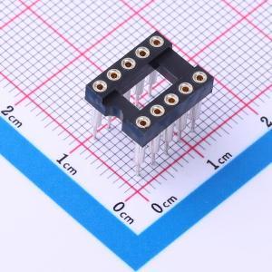 X5621FV-2x10-C762D1150-1150 IC插座 间距2.54mm P数:20P 圆孔 L