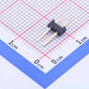 X6521WV-2x01H-C60D30 排针 间距:2.54mm 2x1P 直插 方针 原装现