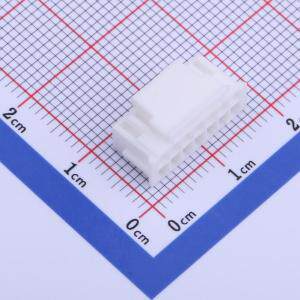 X2026H-2x07B-N0 压线端子胶壳 2mm 2x7P (PHD)中间带扣 原装现货