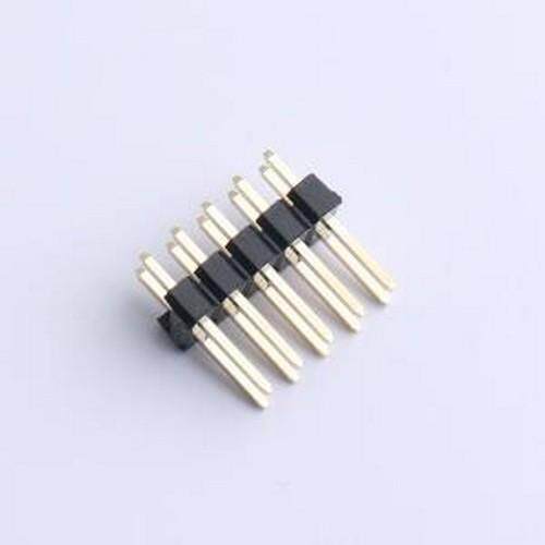 YTC2PH25-0501S001TBB 排针 间距:2.54mm 2x5P 直插 方针 插件,P=