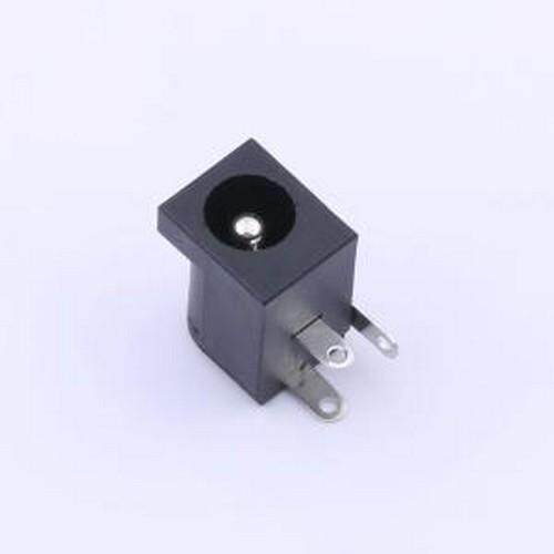 KH-DC-005-2.5 AC/DC电源连接器 DC电源插座 外径:6.4mm 插件 原