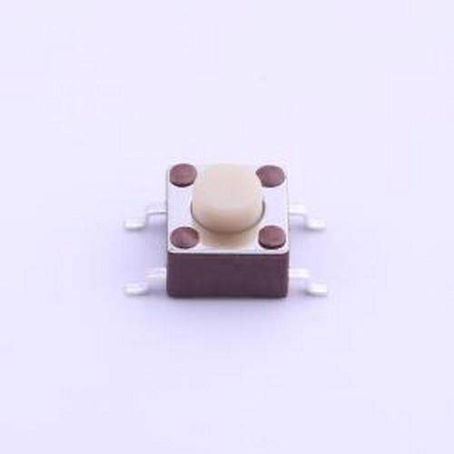 TL3301AF260QG 轻触开关 6*6*1.45mm 立贴 轻触开关 SMD,6x6mm 原