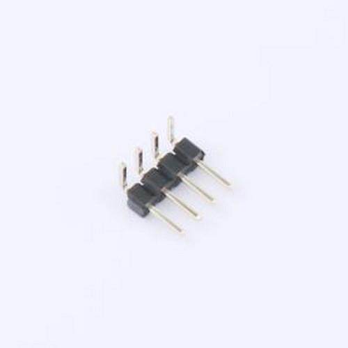 XDZ200-1-04-W-2.0-G1 排针 1x4P 间距:2mm 弯插 方针 弯插,P=2mm