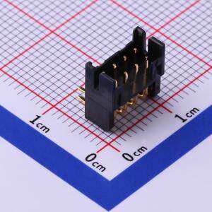 DF11-8DP-2DS(52) 线对板/线对线连接器 2x4P 间距:2mm 弯插 原装