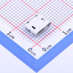 MC-605-AWT USB连接器 Micro-B 母座 卧贴 原装现货
