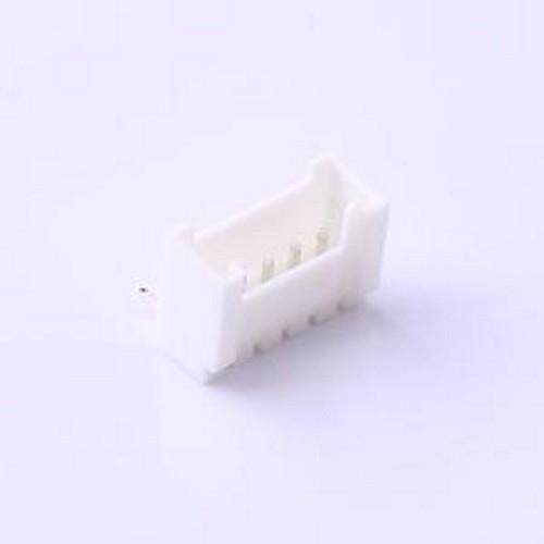 M2016R-05P 线对板/线对线连接器 1x5P 间距:2mm 弯插 弯插,P=2mm