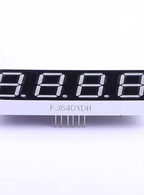 FJ8401DH (0.80英寸数码管 4位8段 共阳红色)