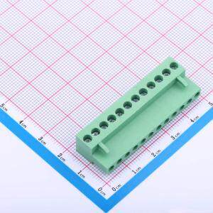 JL396-39612G01 插拔式接线端子 3.96mm 1x12P 排数:1 每排P数:12