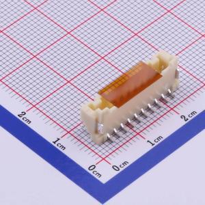 BM10B-PASS-TFT(LF)(SN) 线对板/线对线连接器 1x10P 间距:2mm 立